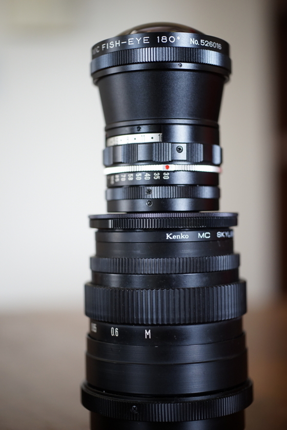 Kenko FISH-EYE 180°Conversion lens ケンコー フィッシュアイ