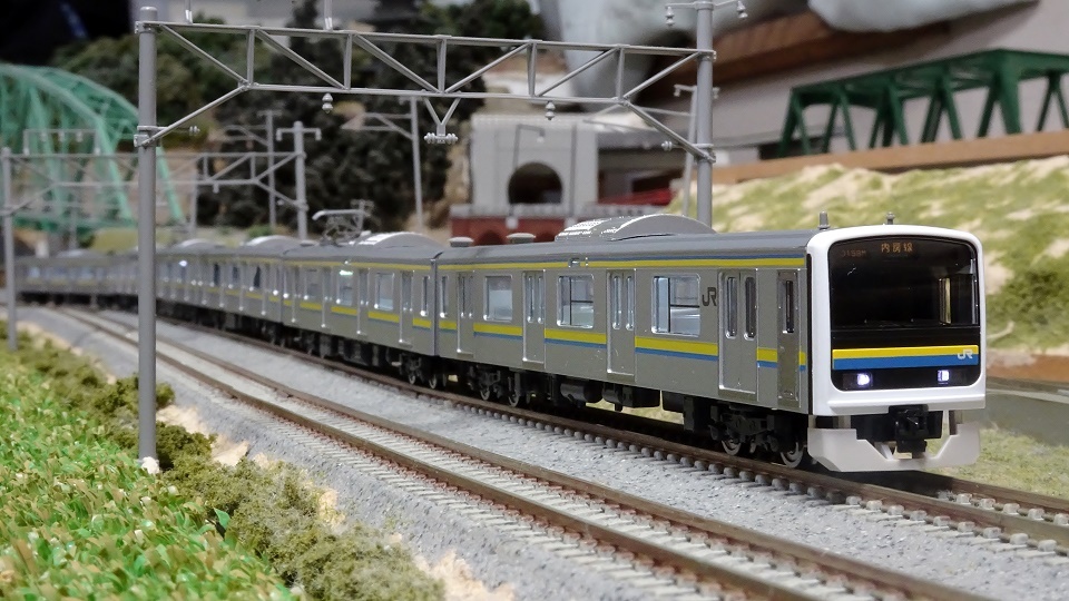 鉄道模型】209系2100番台 房総色 - ビスタ模型鉄道（エヌゲージ日記）