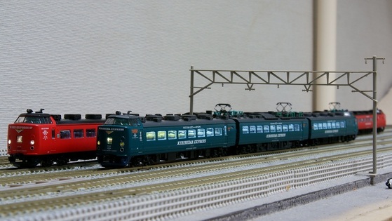 鉄道模型】485系レッドエクスプレス 特急「にちりん」 - ビスタ模型