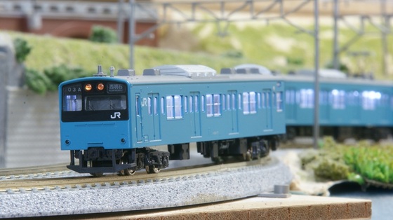 鉄道模型】KATO 201系 京阪神緩行線 - ビスタ模型鉄道（エヌゲージ日記）