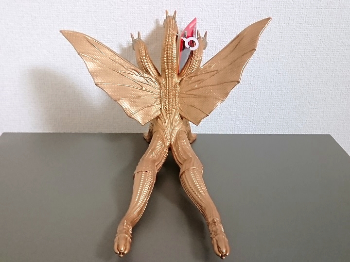 USJ限定、完全新規ソフビのキングギドラ（ゴジラ対エヴァンゲリオン版