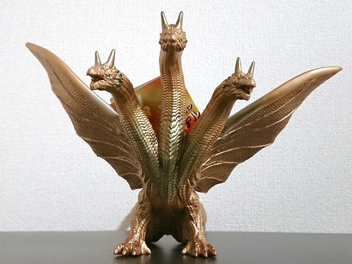 USJ限定、完全新規ソフビのキングギドラ（ゴジラ対エヴァンゲリオン版