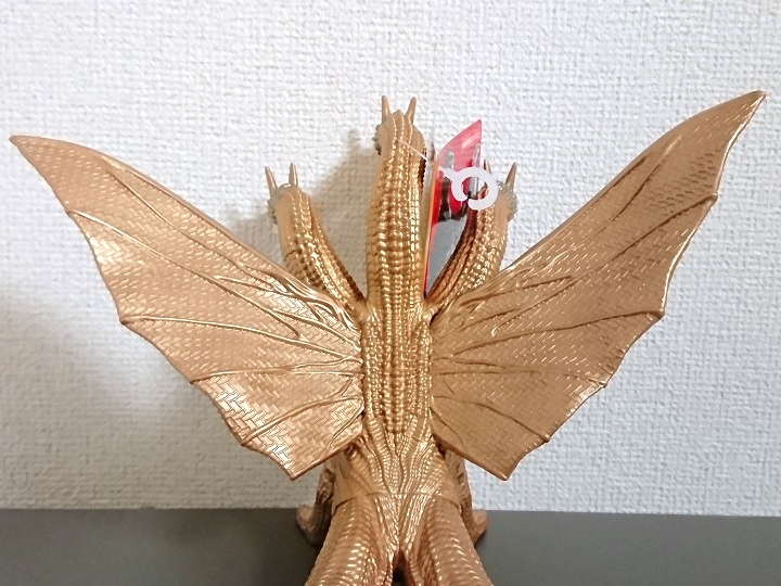 USJ限定、完全新規ソフビのキングギドラ（ゴジラ対エヴァンゲリオン版