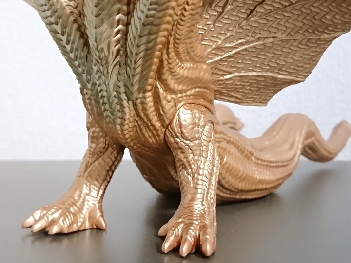 USJ限定、完全新規ソフビのキングギドラ（ゴジラ対エヴァンゲリオン版