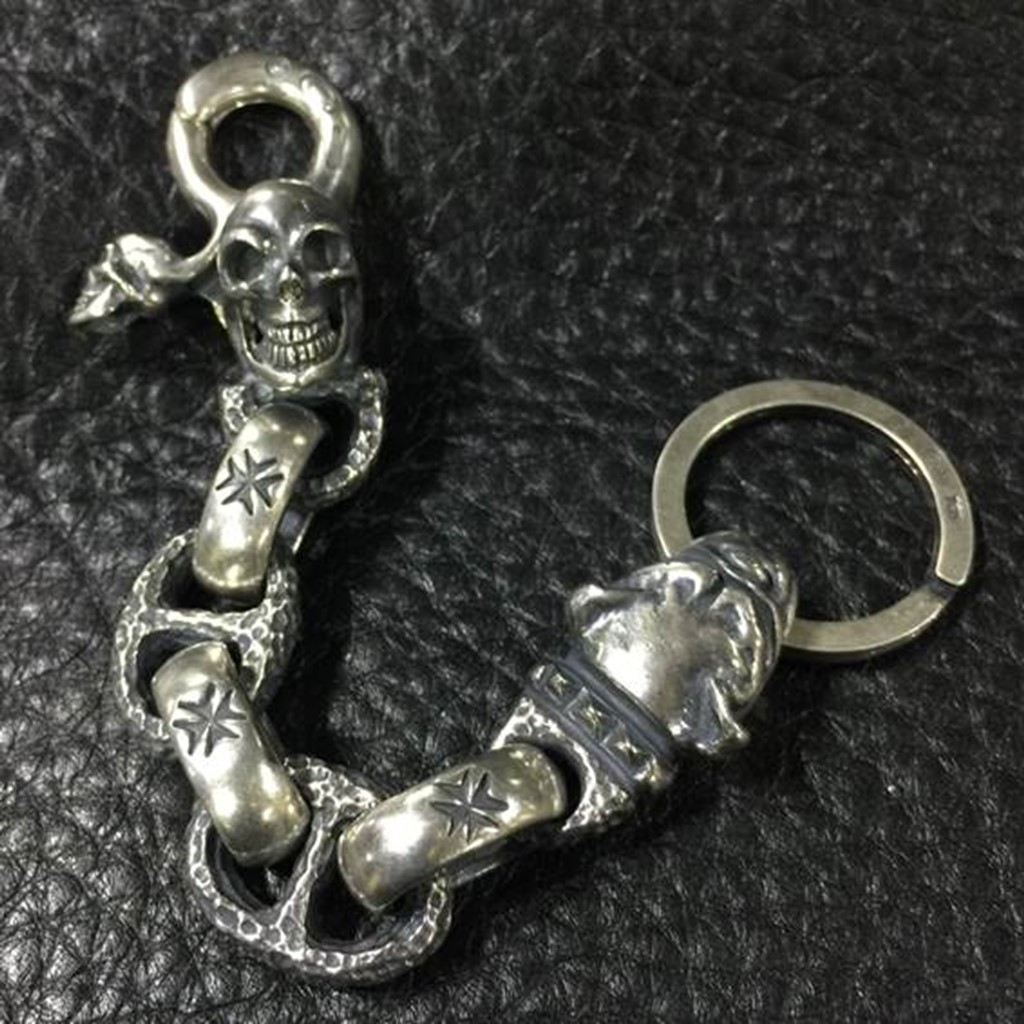 ガボラトリーのキーチェーン, スカル クリップ & オールド ブルドッグ