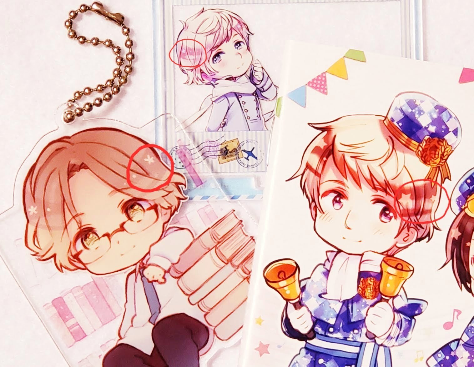 ロシア・中国描き下ろし？ アニメガ限定 ヘタリア World☆Stars チェキ