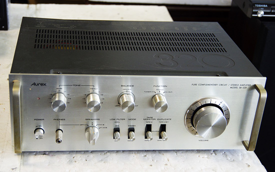 ヨネデンレトロオーディオ再生工房 ◇1970年初期のTOSHIBA AUREX