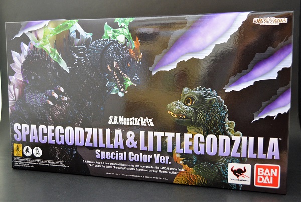S.H.MonsterArts スペースゴジラ＆リトルゴジラ Special Color Ver