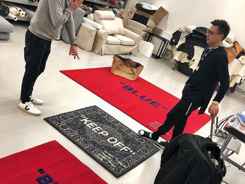12月15日発売 イケア × ヴァージル・アブロー コラボラグマット STILL