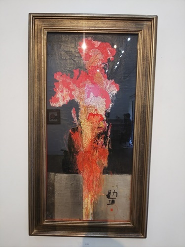 藤井勘介さんの絵画展 | 風をかんじて・・庭遊び＊花綴り♪