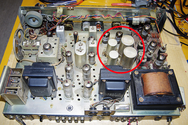 ◇1960年代後期 SANSUI AM/FM MPX真空管アンプ「SAX-200」の修復修理