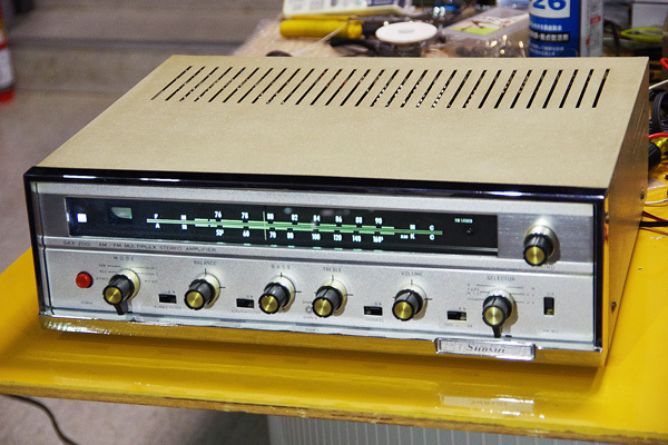 ◇1960年代後期 SANSUI AM/FM MPX真空管アンプ「SAX-200」の修復修理