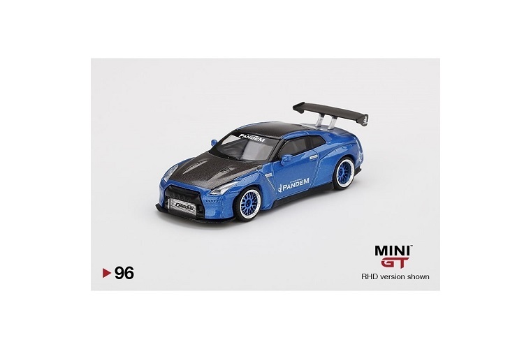 明日発売】(MINI GT)トイザらス限定 1/64 Pandem Nissan GT-R R35 GT