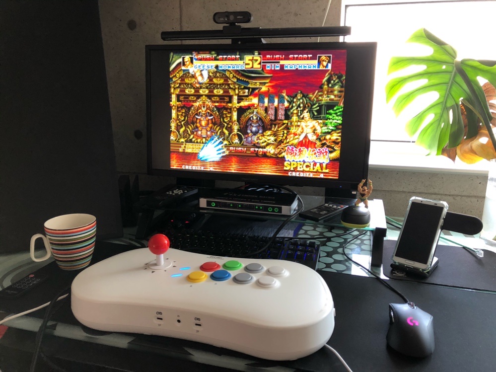 NEOGEO Arcade Stick PRO レビュー｜ ネオジオミニのアケコン。ゲーム