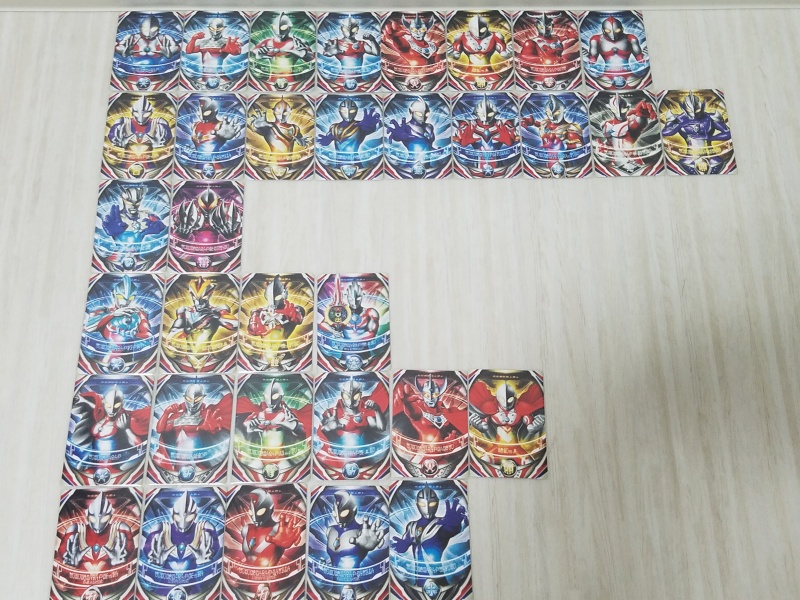 ウルトラフュージョンカードコンプリートセット - 特撮の軌跡
