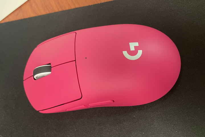 ロジクール 『PRO X SUPERLIGHT マゼンタ』 画像など ～ピンク一色に