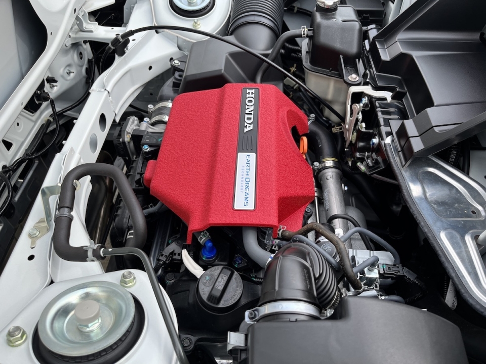 ホンダ純正 S660用エンジンカバー 結晶塗装加工 取り付けレビュー