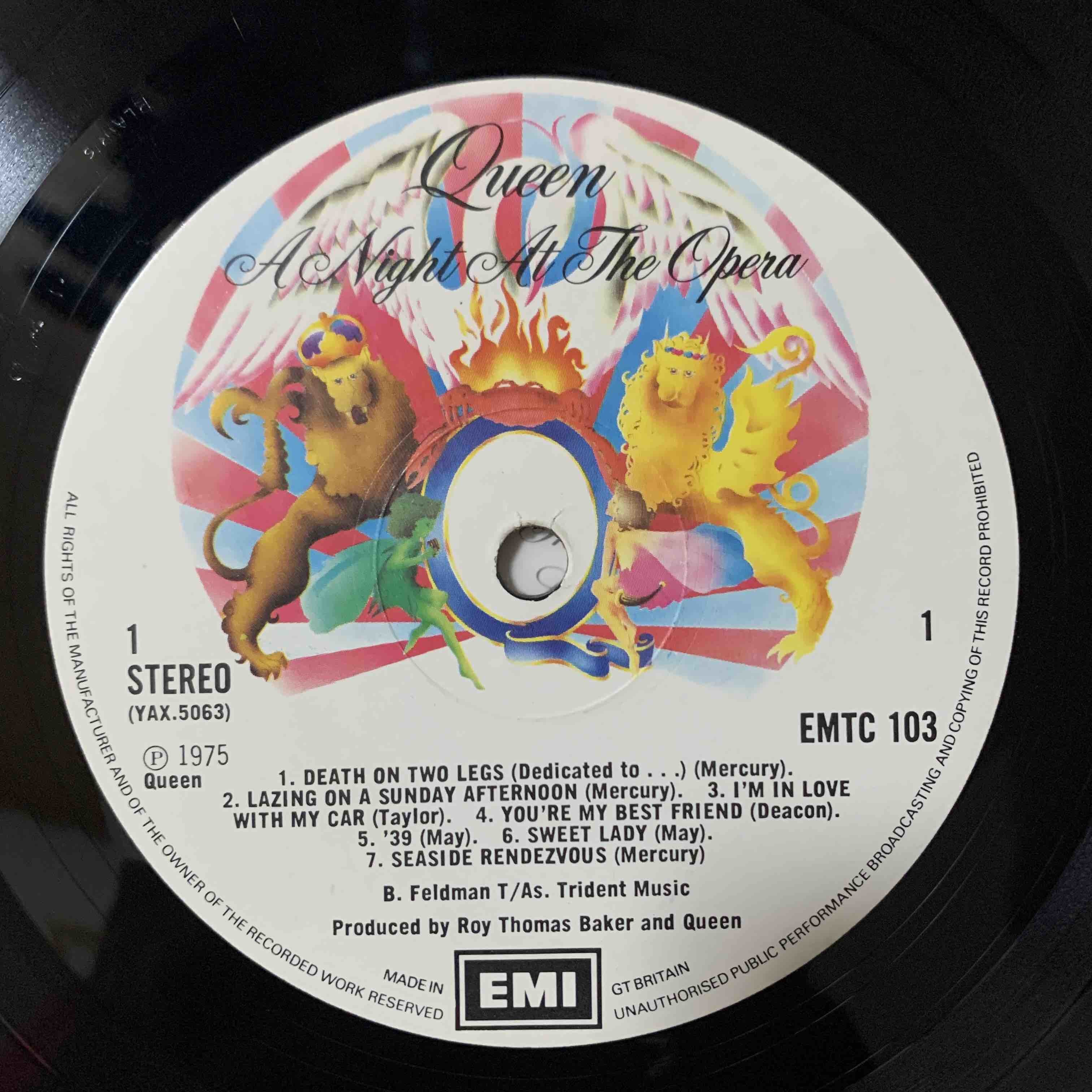 LP購入記録】オペラ座の夜／クイーン - LP購入記録