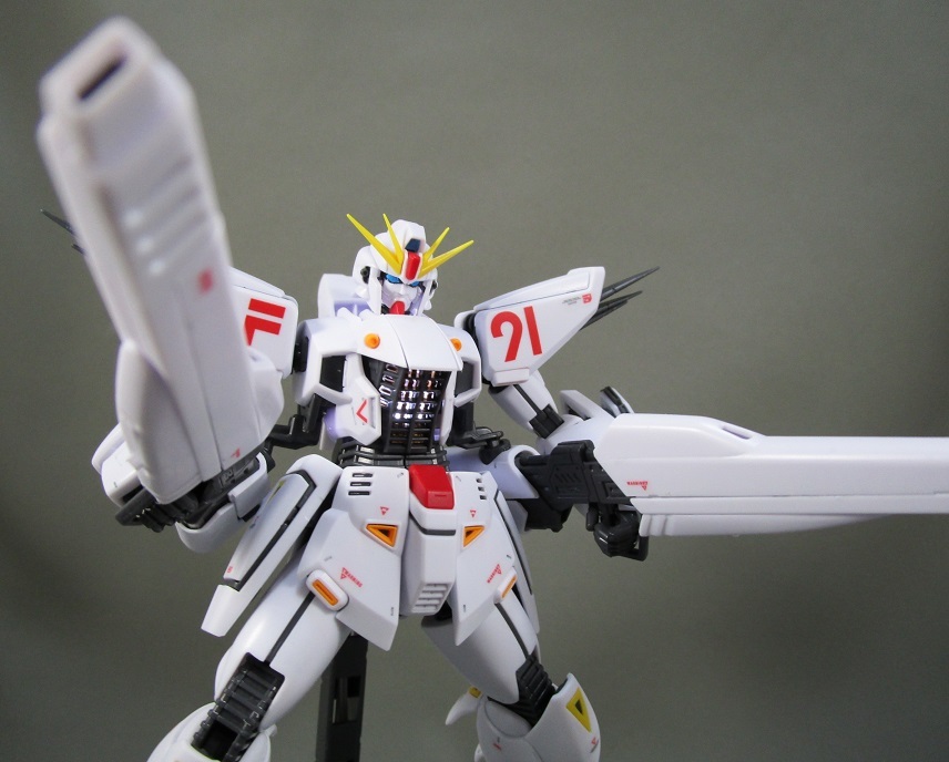 プラモデル記事 MG ガンダムF91 Ver.2.0 ORIGINAL PLAN Ver. - 金の