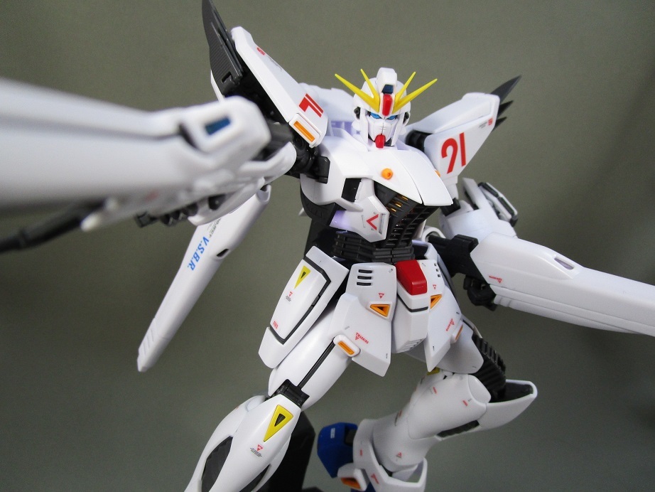 プラモデル記事 MG ガンダムF91 Ver.2.0 ORIGINAL PLAN Ver. - 金の