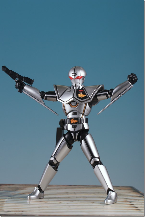 バンダイ 超電子バイオマン SODO SUPER バイオハンター・シルバ ミニ