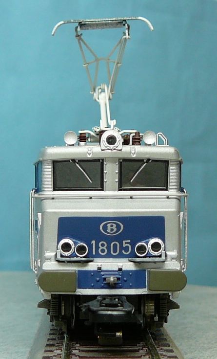 SNCB 18型多電源対応旅客用電機 1805号機 （Märklin 39402)入線
