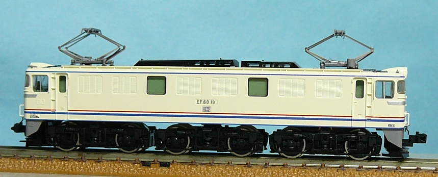 EF60形電気機関車 19号機 やすらぎ色 （TOMIX 9188）入線！ - DB103の