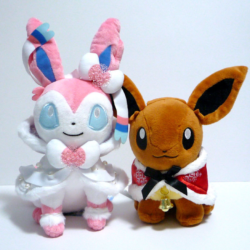 ポケモンぬいぐるみ ニンフィアサンタ Pokemon Frosty Christmas