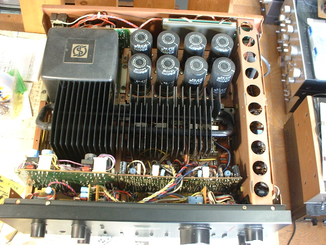 SANSUI AU-D907F Extra 1日目 - アンプとインプとの日々