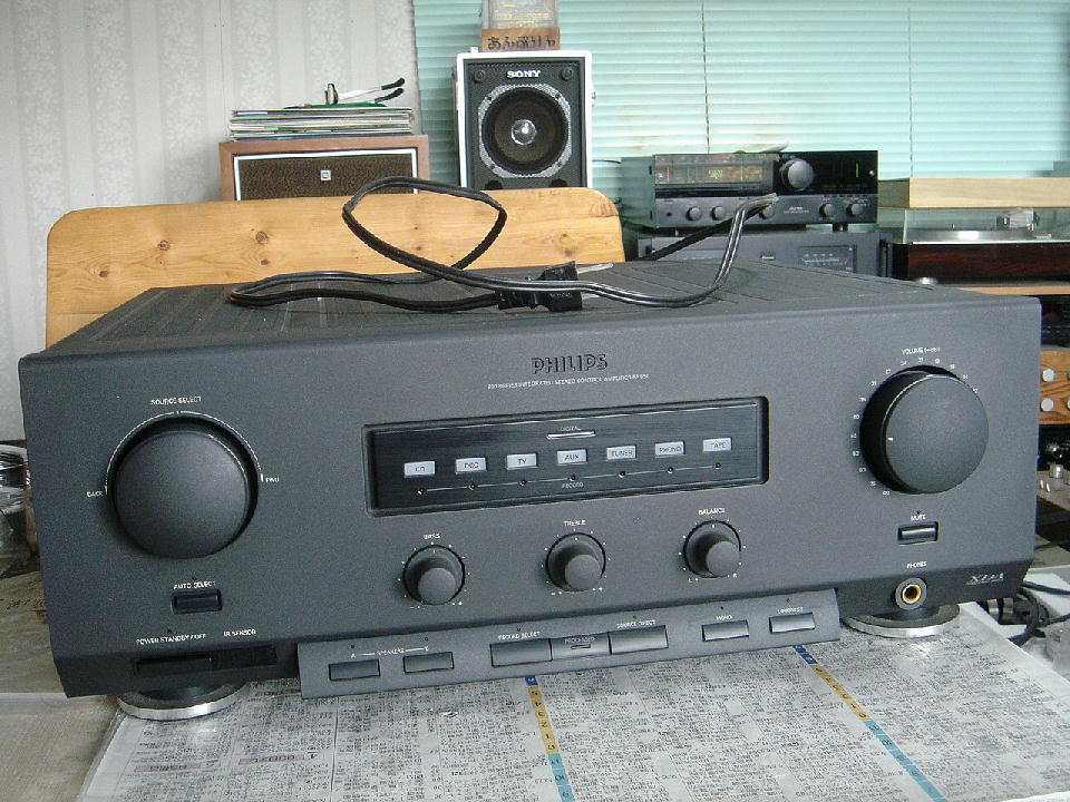 フィリップス FA950 1日目 - アンプとインプとの日々