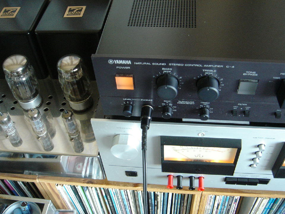 ヤマハ C-4 1日目 - アンプとインプとの日々