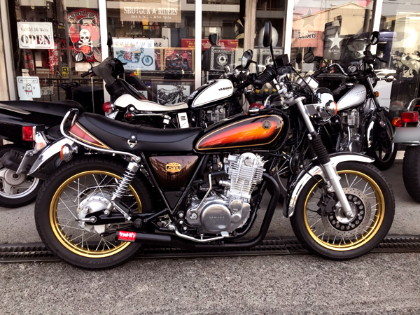 極美品】ショットガンライダーズ70'sマフラーSR400 【公式通販】