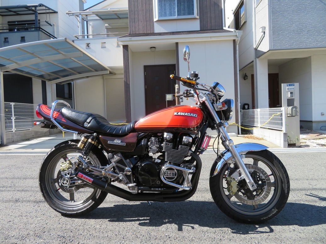 ゼファーχ 足周りカスタム - 高石二輪ブログ スタッフ まさる♂の整備手帳