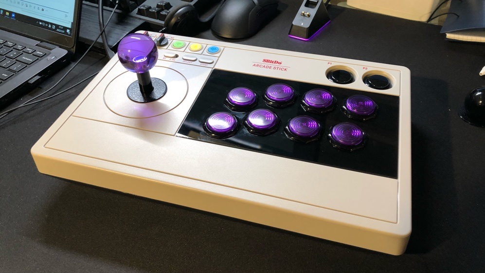 8Bitdo アーケードスティック レバーとボタンの換装 | 三和レバーと