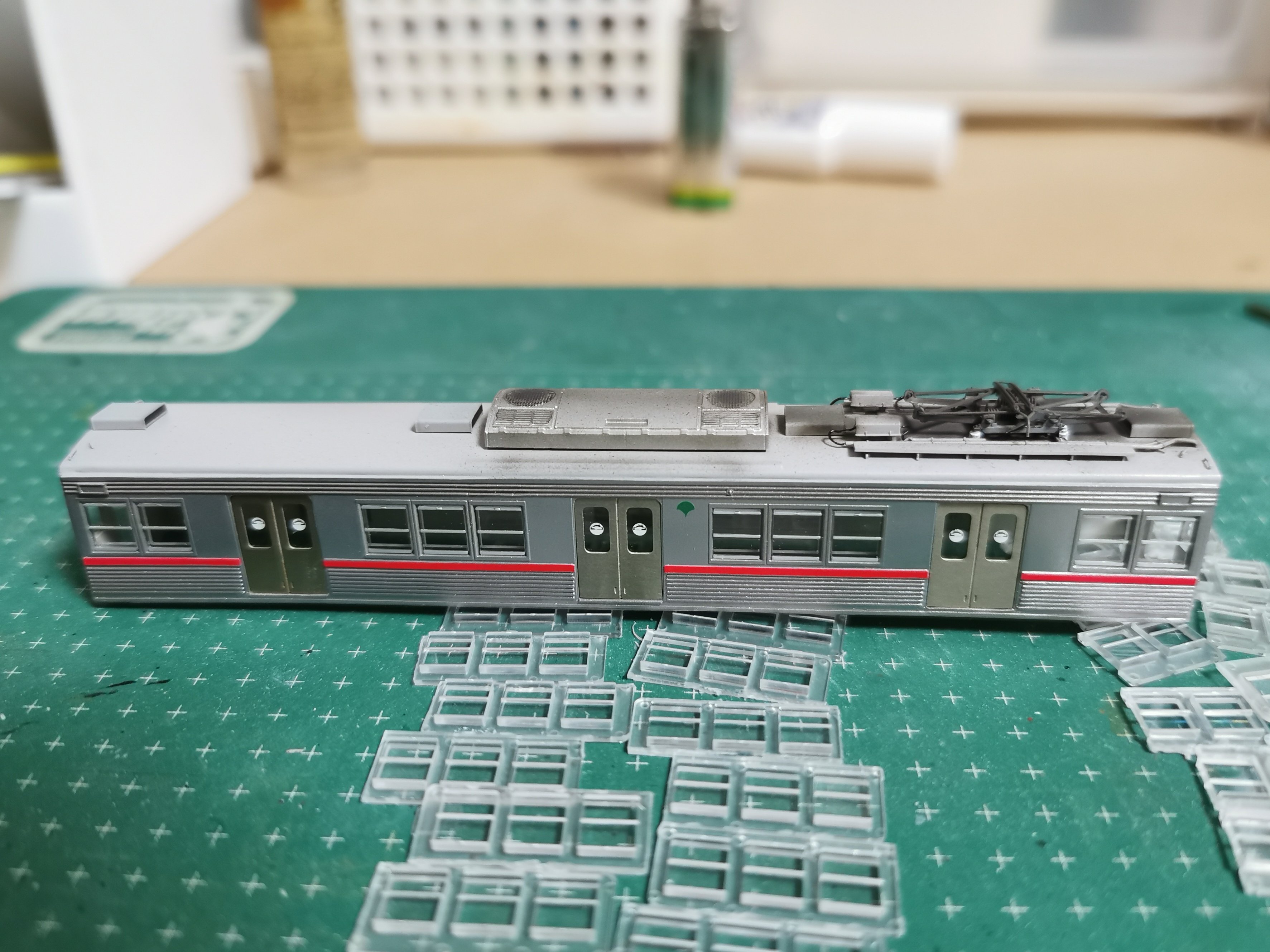 都営5200形の製作⑤（塗装～完成） | にわとりblog