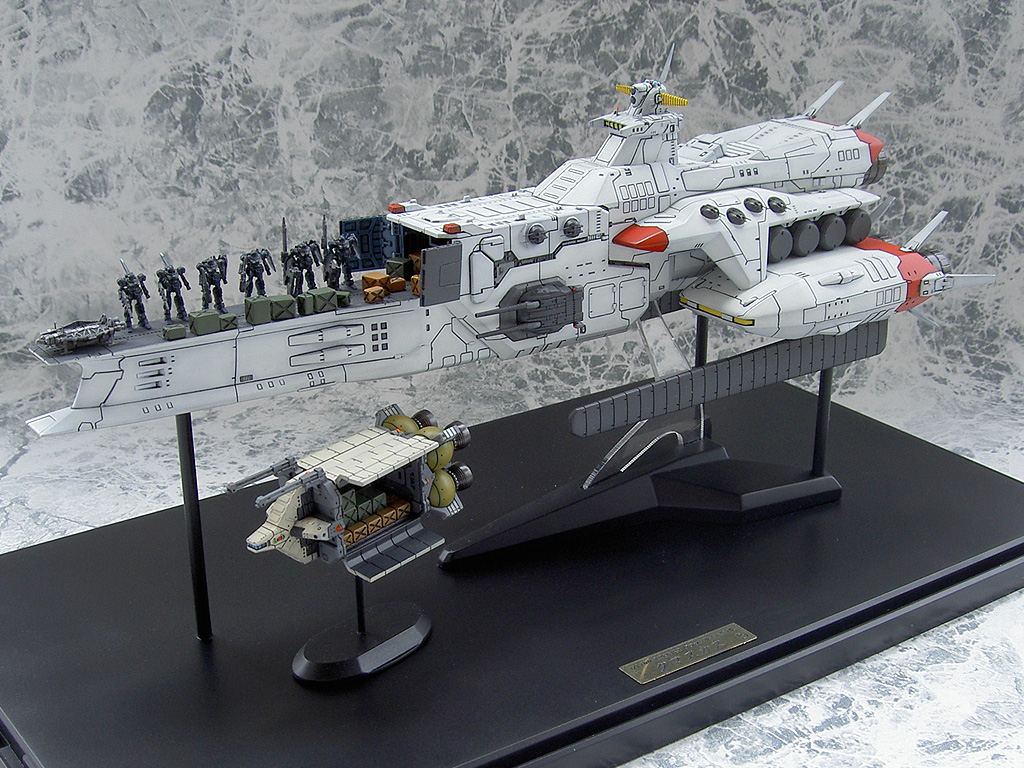 虎花工房 FLEETMO製 1/1700 機動戦士ガンダムNT 地球連邦軍クラップ級