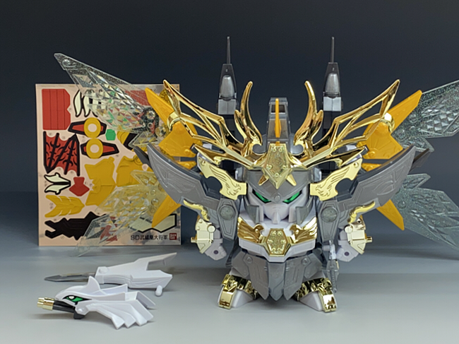 未組立 BB戦士 No.163 武威凰大将軍 武神輝羅鋼 BB戦士No.163 武威凰大