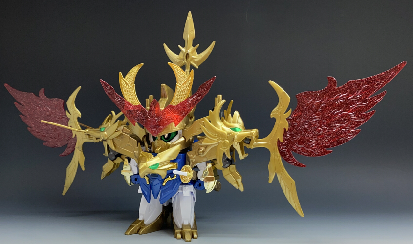 BB戦士No.167 輝神大将軍 獅龍凰～輝羅鋼極彩～ | B.B.備忘録