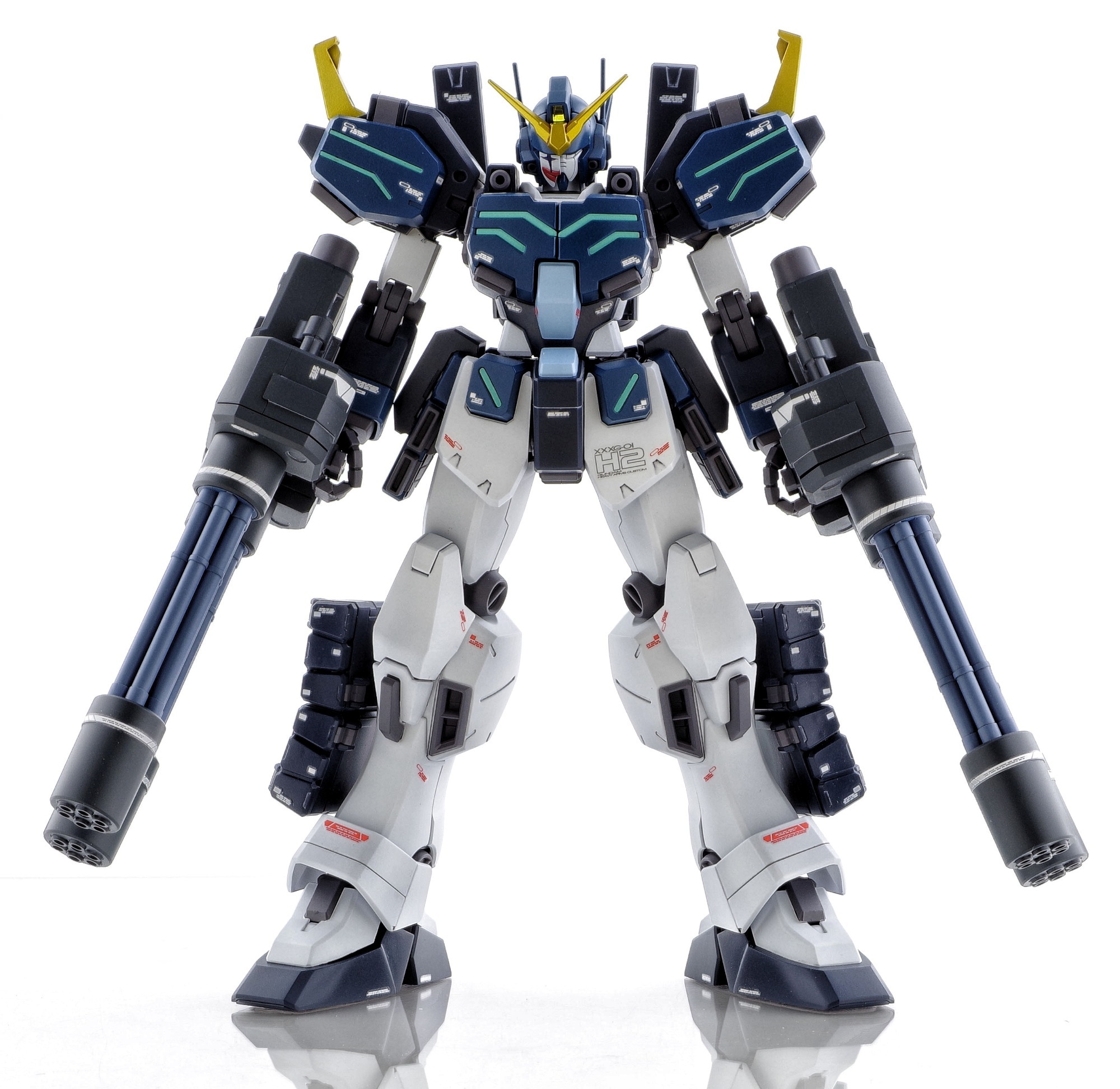 完成レビュー】MG 1/100 ガンダムヘビーアームズ改 EW版 改修塗装品