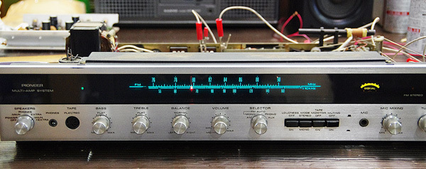 ◇1970年代パイオニアマルチアンプセパレートステレオ｢S-88」の修復