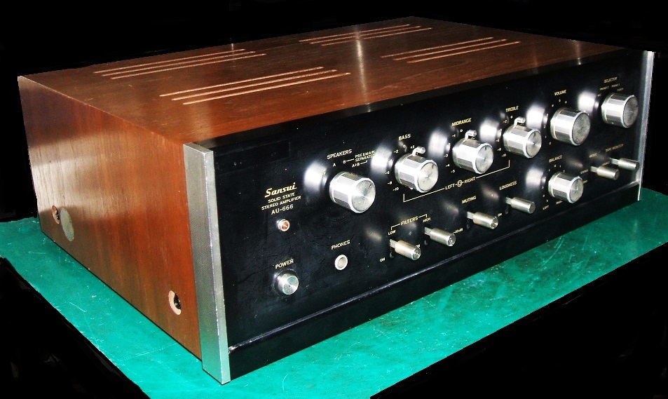 SANSUI・AU－666（プリメインアンプ）修理記⑤！ | たもつ ちゃん