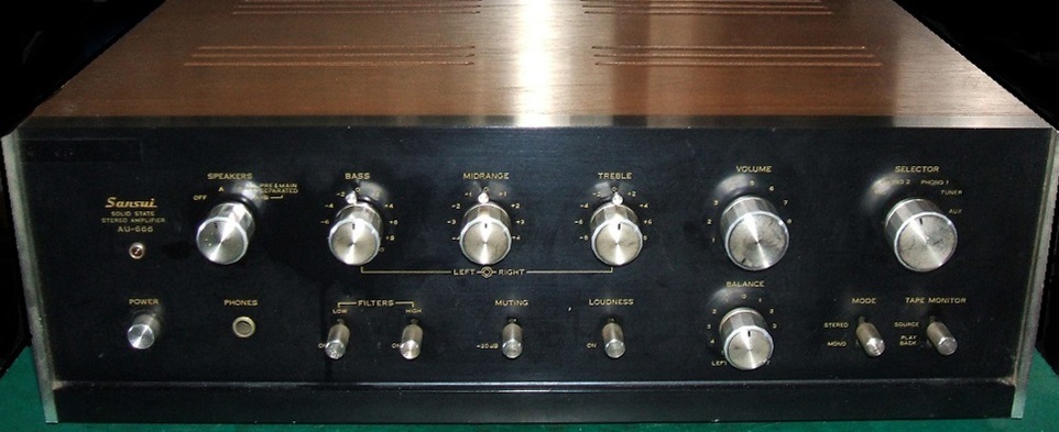 SANSUI・AU－666（プリメインアンプ）修理記① | たもつ ちゃんの
