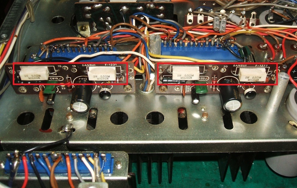 SANSUI・AU－666（プリメインアンプ）修理記⑤！ | たもつ ちゃん