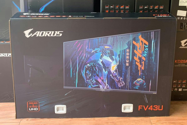 GIGABYTE 『AORUS FV43U』 レビューチェック ～量子ドットやHDMI 2.1も