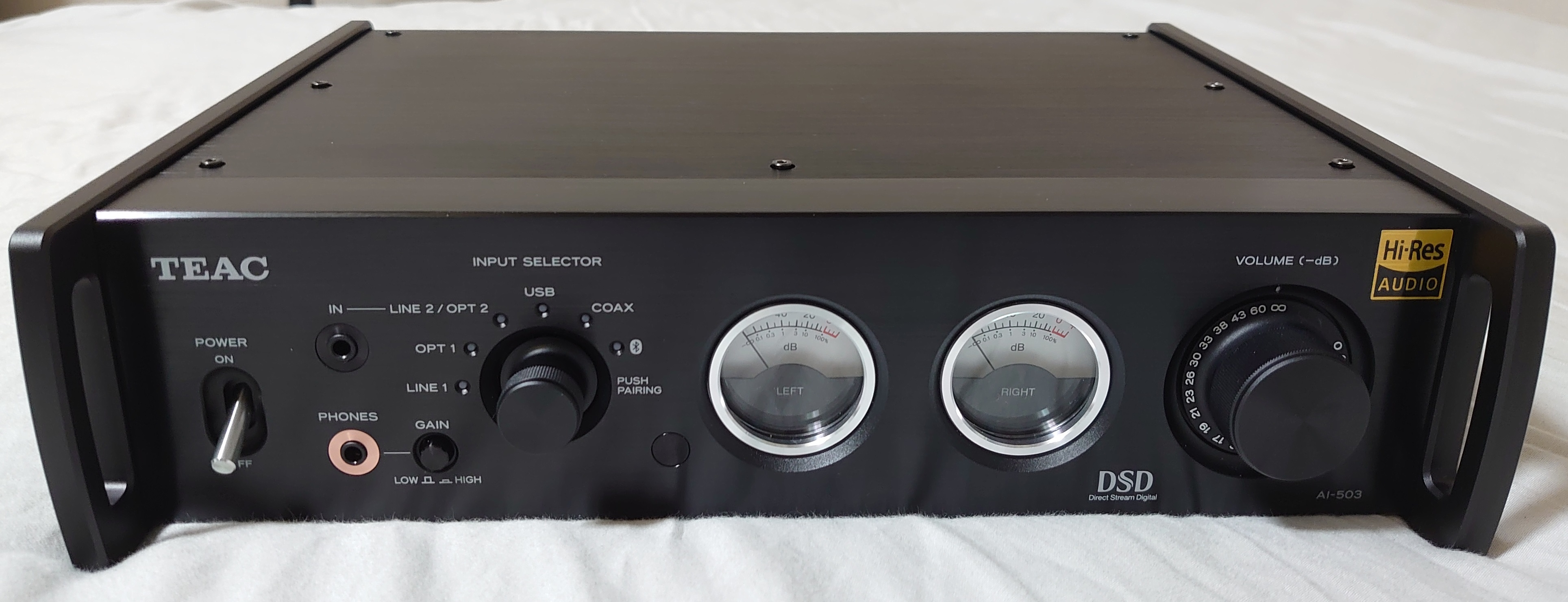 TEAC AI-503 (プリメインアンプ) 導入 - モノモノ
