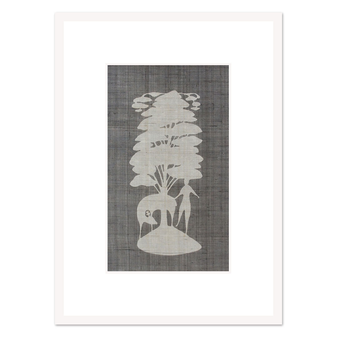 望月通陽 型染め 正絹紬 望月通陽 型染め 正絹紬