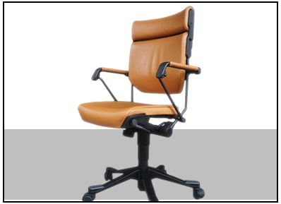 ジロフレックス/giroflex 33/ハイバック レザー/オフィスチェアが入荷