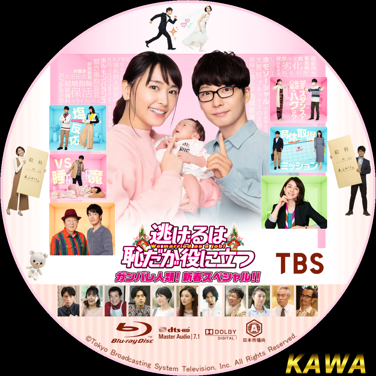 逃げるは恥だが役に立つ 新春スペシャル | かわらべ3