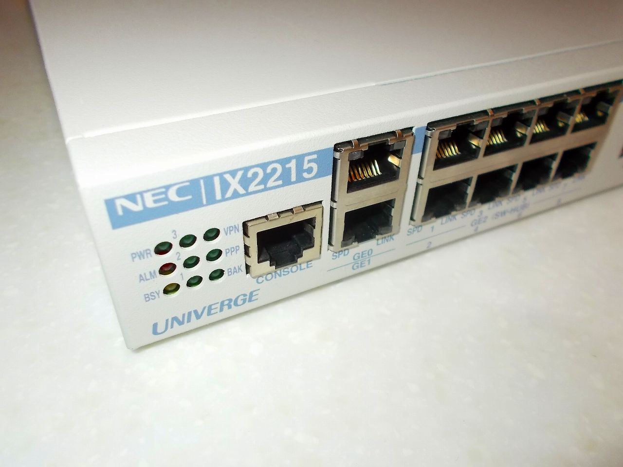 NEC 業務用ルーター UNIVERGE IX2215（中古）自宅用ルーター IPv4