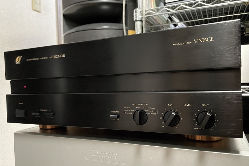 SANSUI B-2102 MOS VINTAGEで交響曲に挑む！モーツァルト＆サン